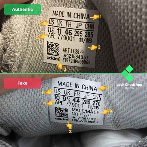 fake adidas yeezy tag|how to legit check yeezys.